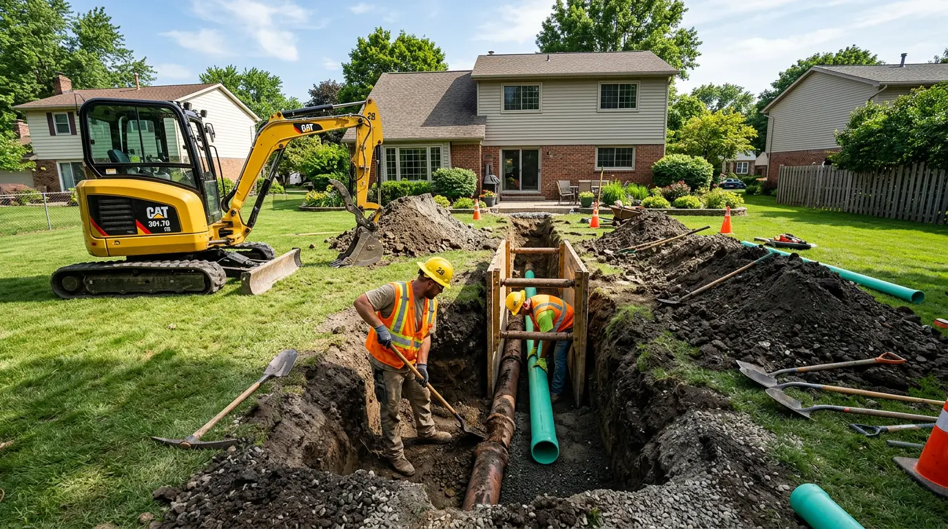 Sewer Cleanout in North Mankato, MN